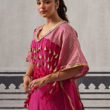 RANI PINK SUVI KAFTAN SET