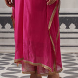 RANI PINK SUVI KAFTAN SET