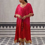 PINK SASHA KAFTAN