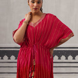 PINK SASHA KAFTAN
