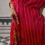 PINK SASHA KAFTAN