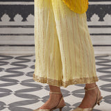 BUTTER YELLOW BAANI COORD SET