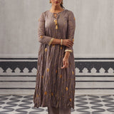 GREY RASNA KURTA SET