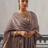 GREY RASNA KURTA SET