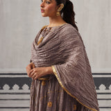 GREY RASNA KURTA SET