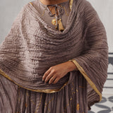 GREY RASNA KURTA SET
