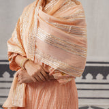 PEACH RASNA KURTA SET