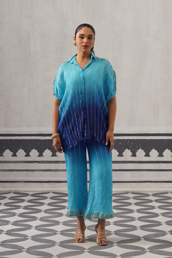 BLUE BAANI COORD SET
