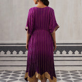 PURPLE SASHA KAFTAN