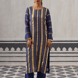 BLUE  NEH KURTA SET