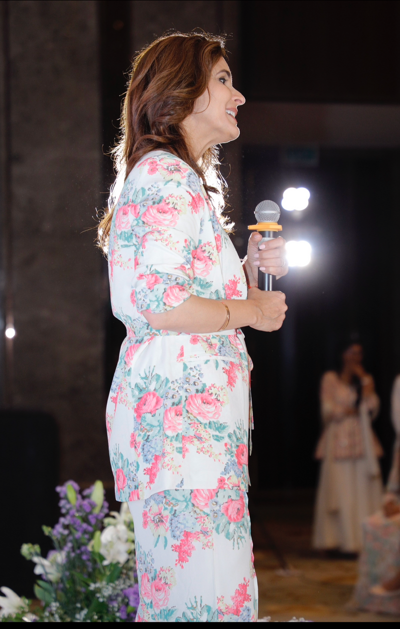 RAAG BLAZER MULTI FLORAL SET
