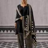 Black Anu Kurta set
