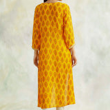 YELLOW MIA HIGH LOW TOP WITH TULIP PANTS