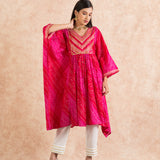 FUCSHIA MIRA KAFTAN TOP & TROUSERS